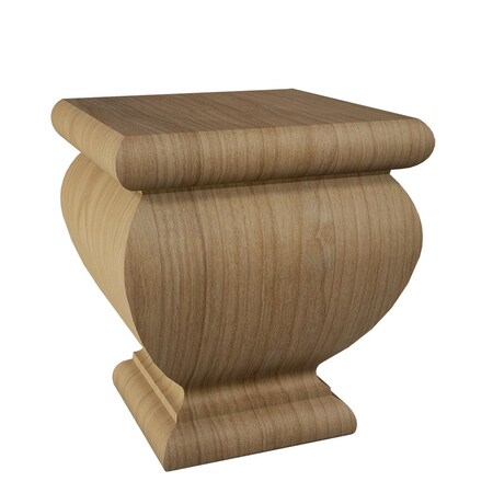 Designs Of Distinction Square Lille Bun Foot - Cherry 01704060CH1